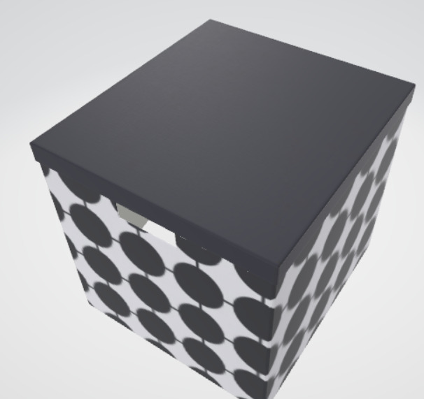 3d box for interior scene 3D model_2