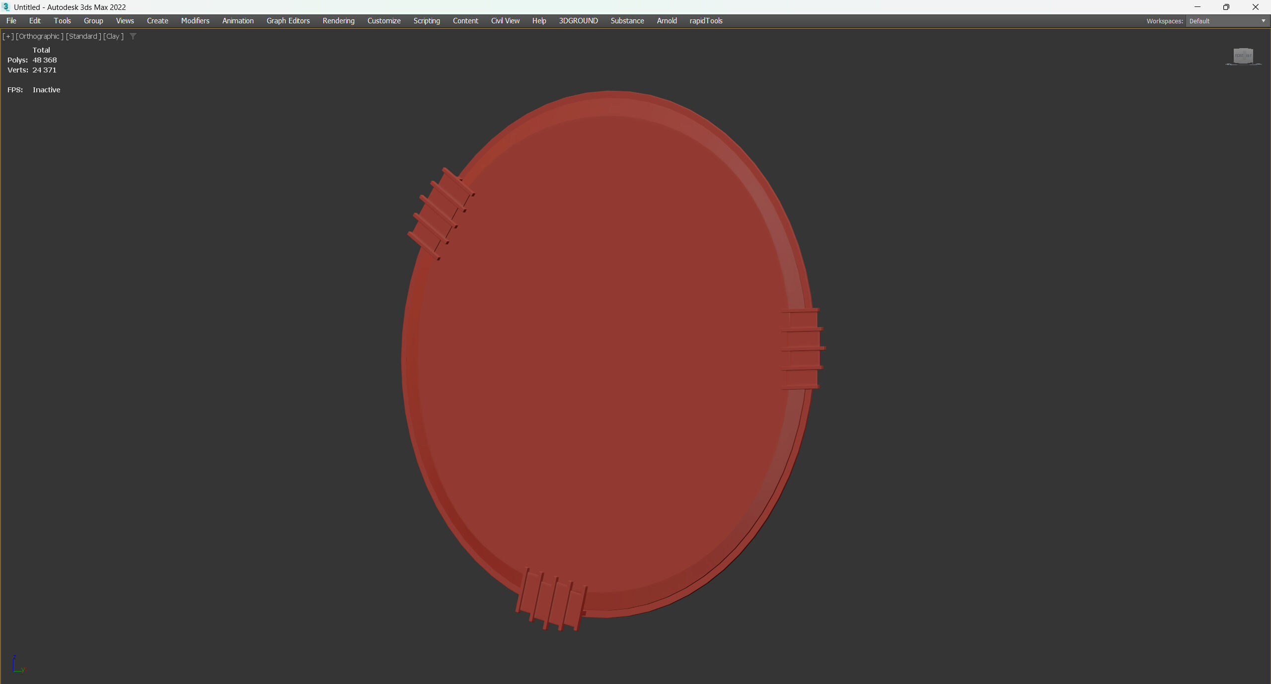 VERTIGO MIRROR Low-poly 3D model_4