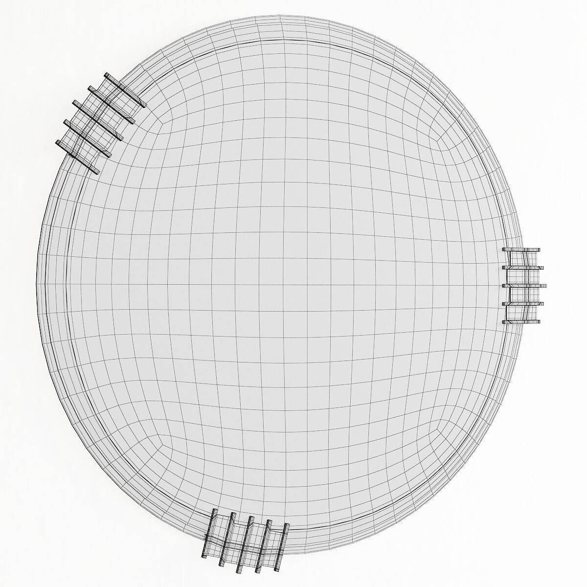 VERTIGO MIRROR Low-poly 3D model_2