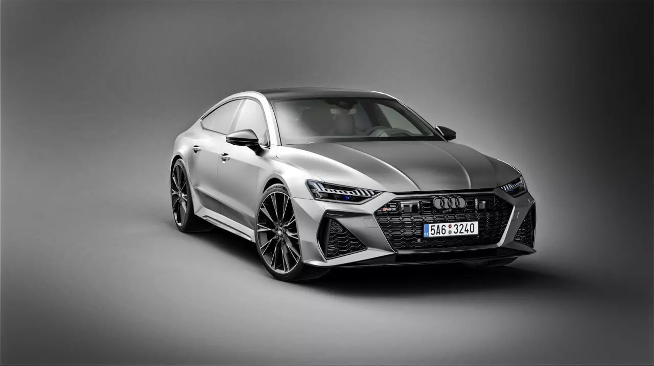 2025 Audi RS7 Performance Interior Exterior Fully Rigged Low-poly 3D model