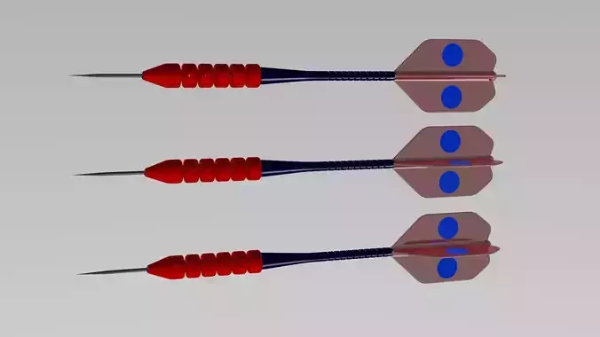 Dart sets  3D model