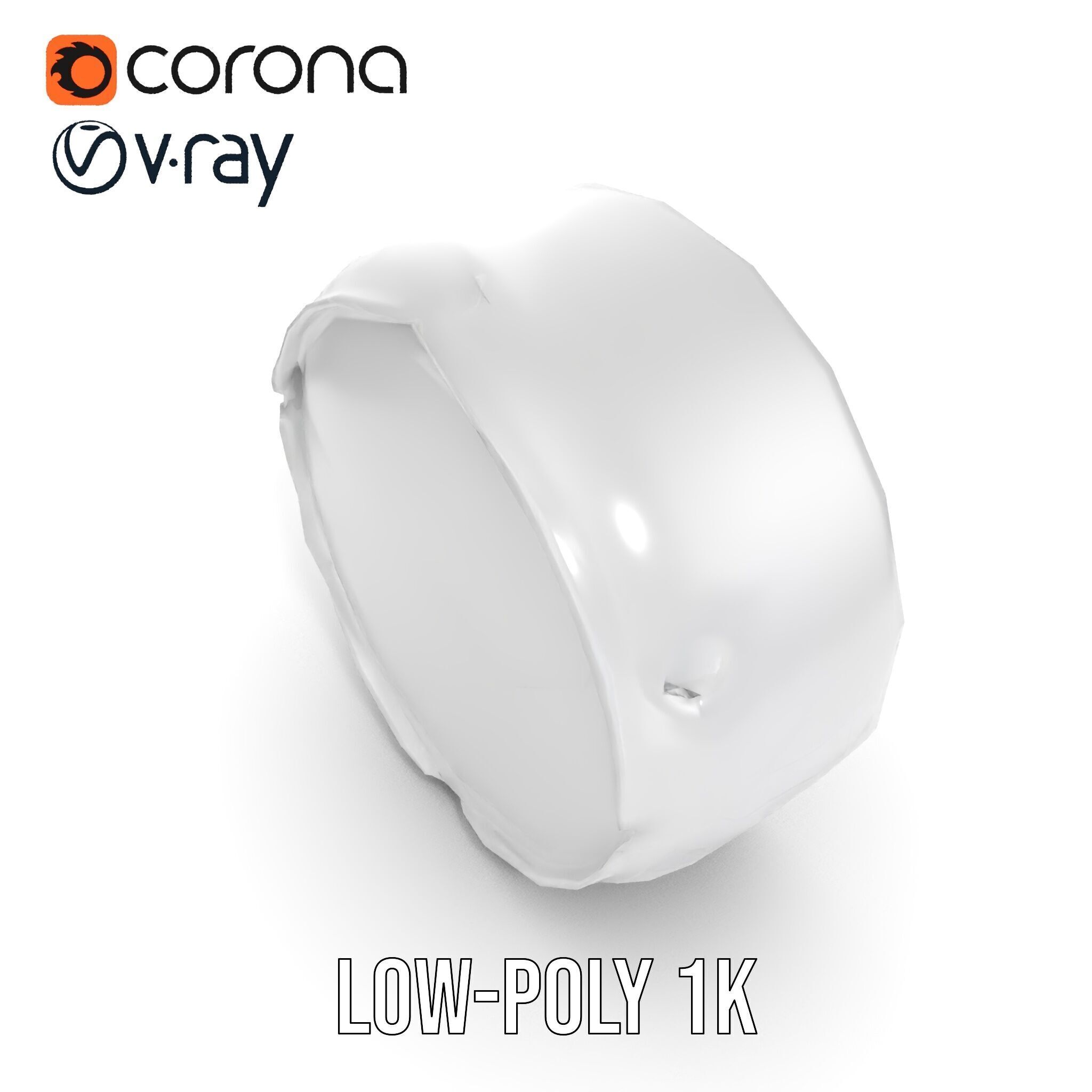 Concrete Sewer Pipe Model Pack with Textured Cracks Low-poly 3D model_8