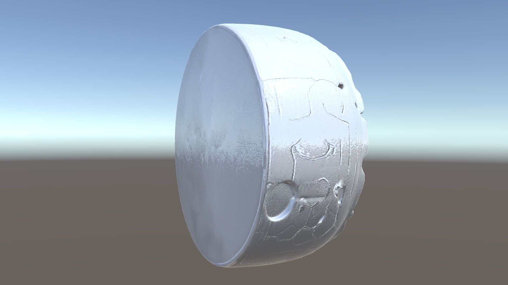 Concrete Sewer Pipe Model Pack with Textured Cracks Low-poly 3D model_34