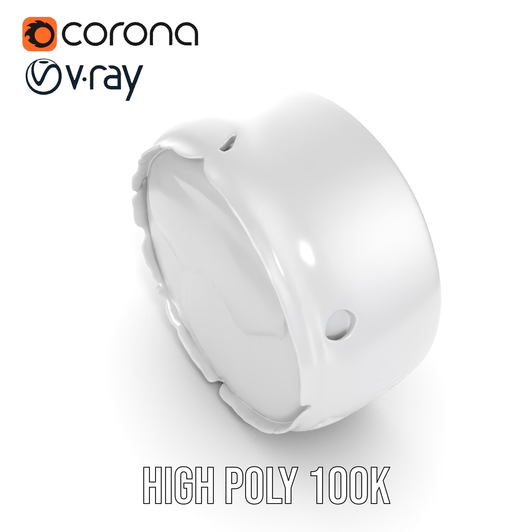 Concrete Sewer Pipe Model Pack with Textured Cracks Low-poly 3D model_13