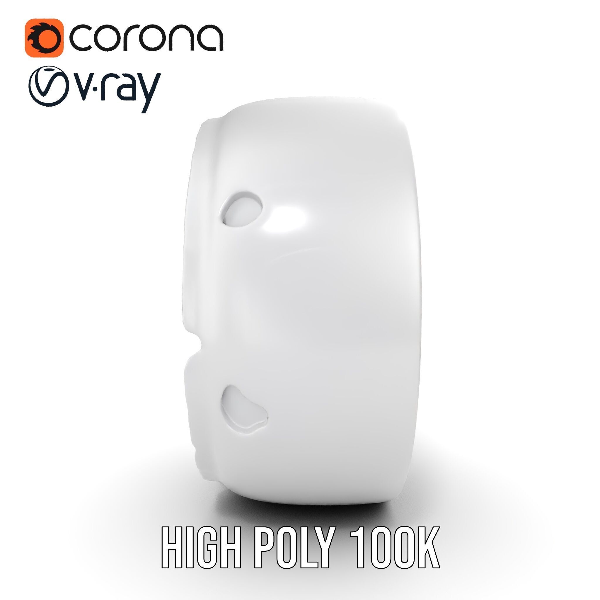 Concrete Sewer Pipe Model Pack with Textured Cracks Low-poly 3D model_22