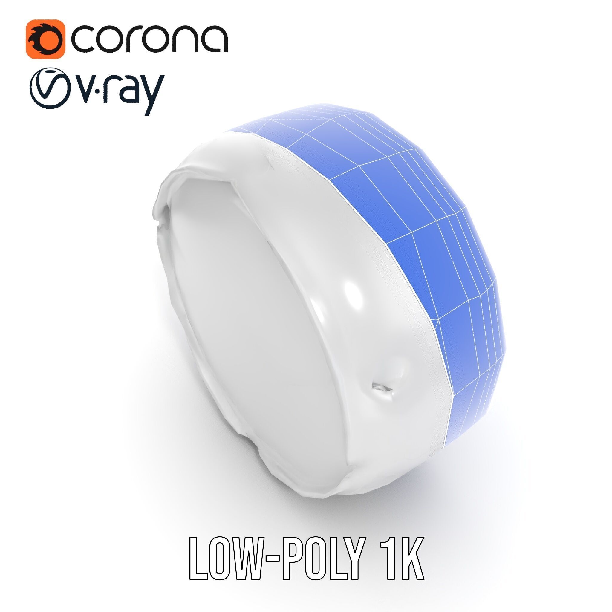 Concrete Sewer Pipe Model Pack with Textured Cracks Low-poly 3D model_32