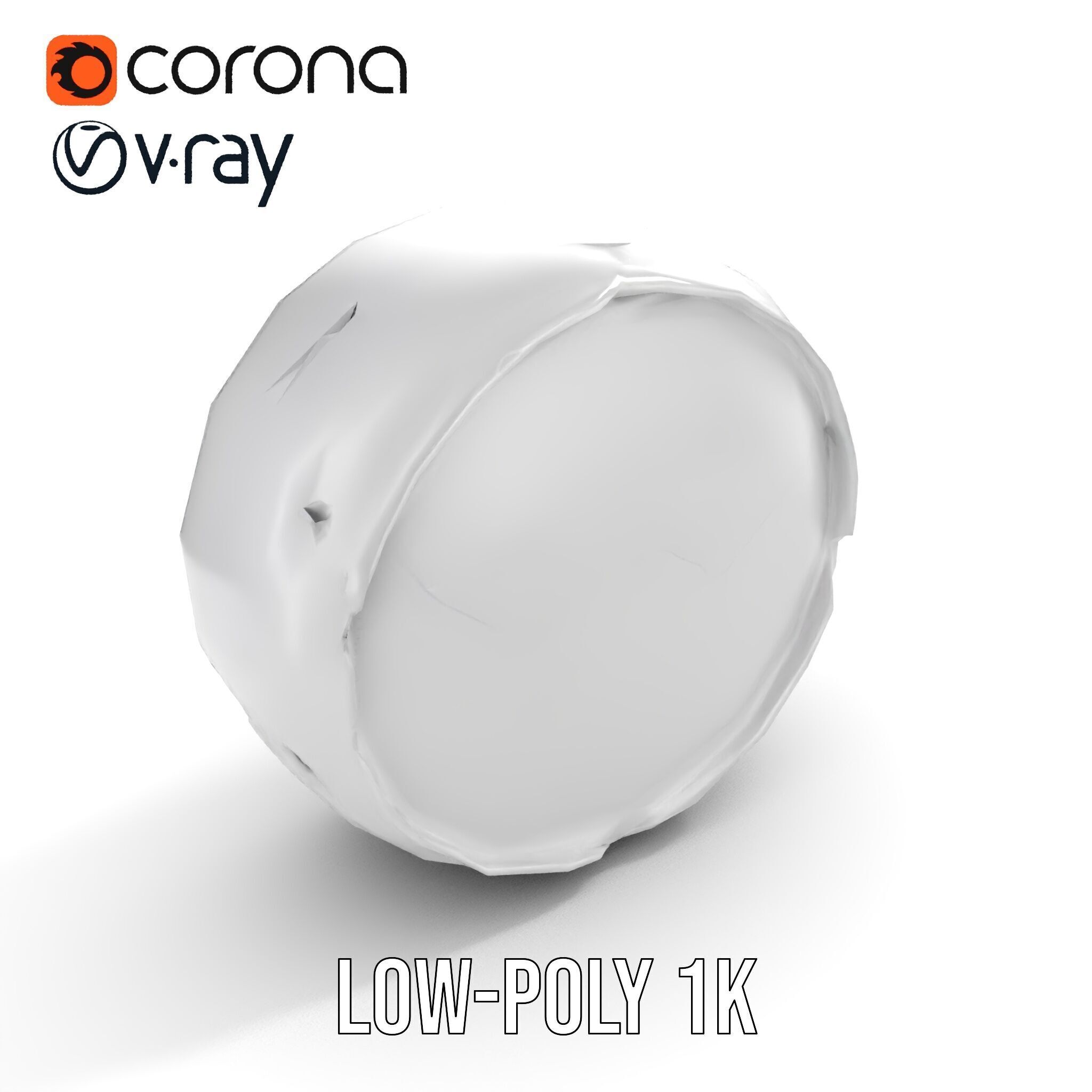 Concrete Sewer Pipe Model Pack with Textured Cracks Low-poly 3D model_24