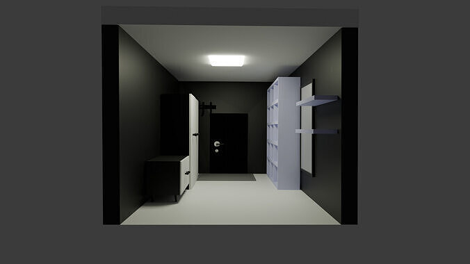 3D-designer Low-poly 3D model