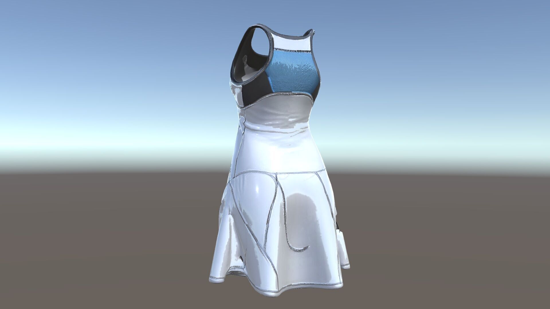 Stylish Athletic Dress D Model Pack Low-poly 3D model_33