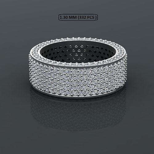 Band Ring 3D print model