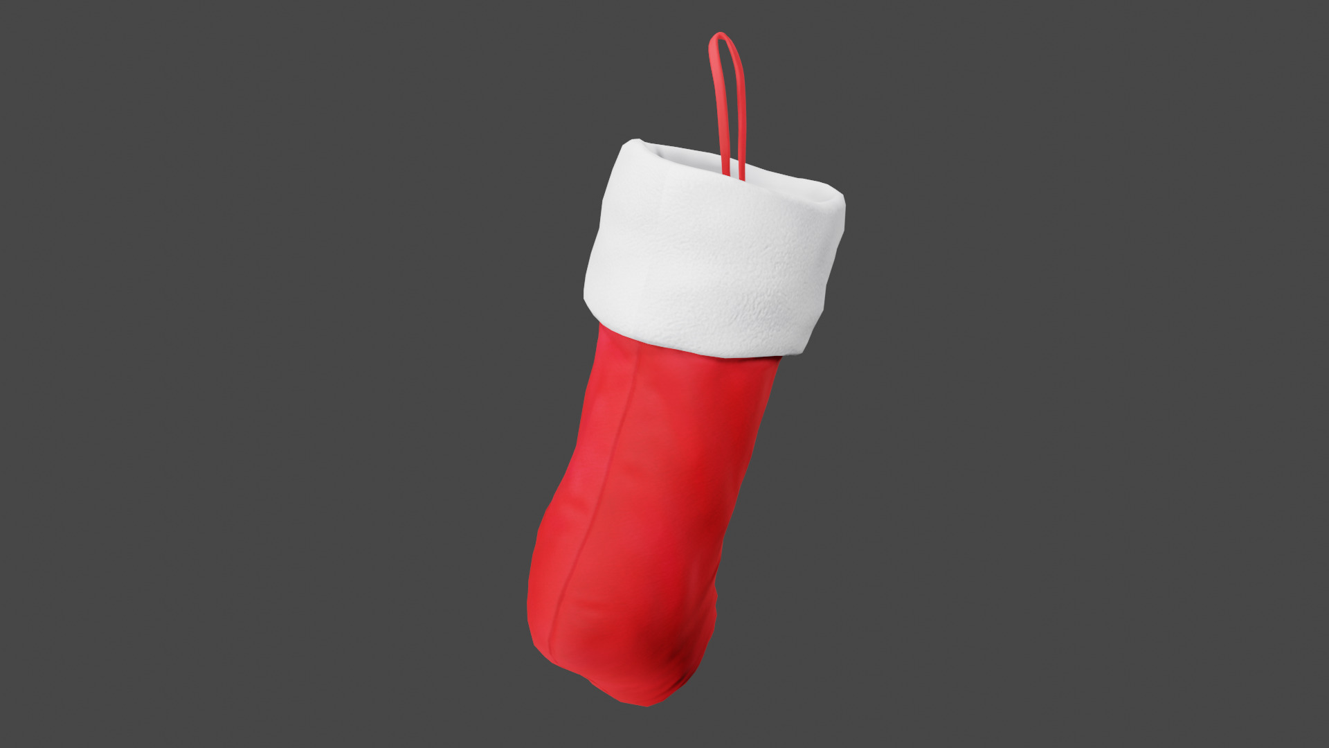 Christmas Stocking 3D model_8