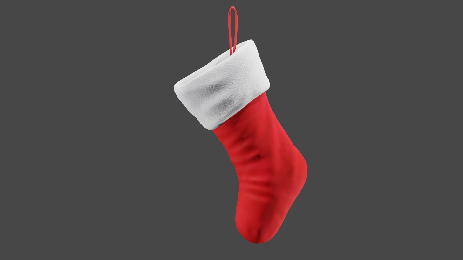 Christmas Stocking 3D model_6