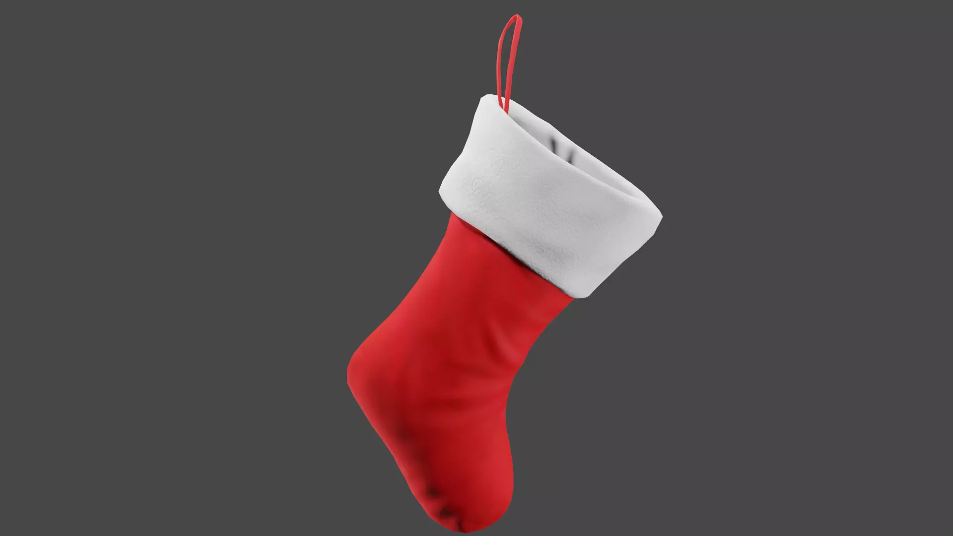 Christmas Stocking 3D model_0