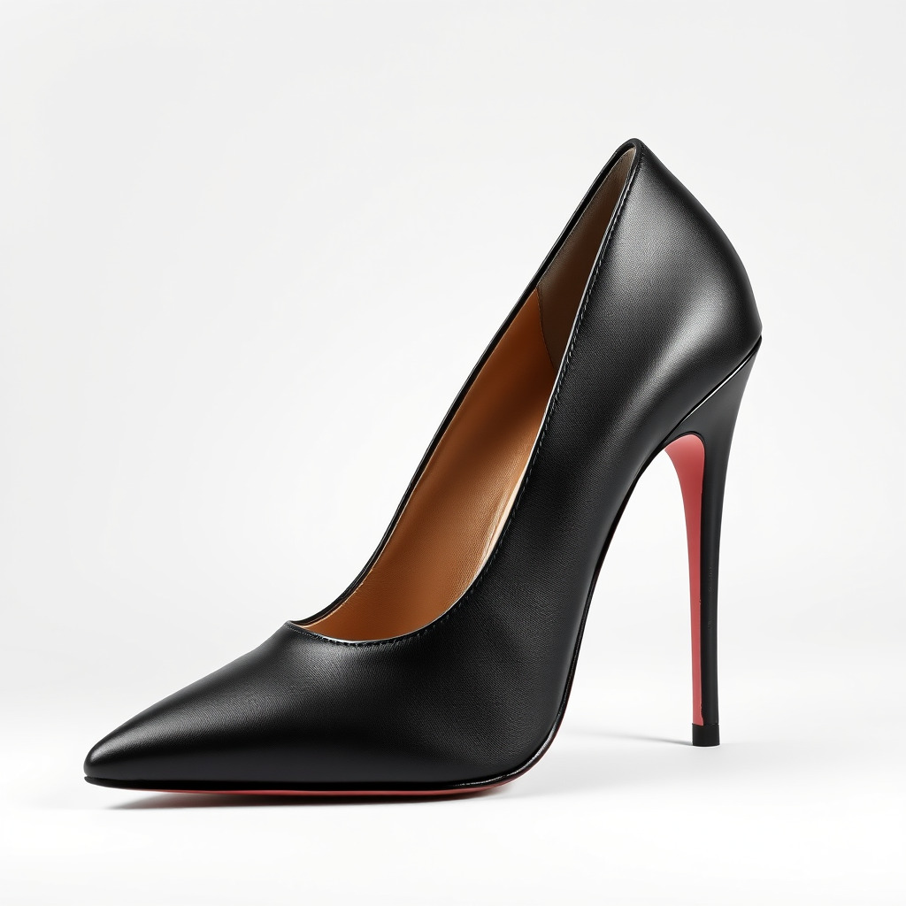 High Heel Stiletto Shoe D Model Pack Low-poly 3D model_3