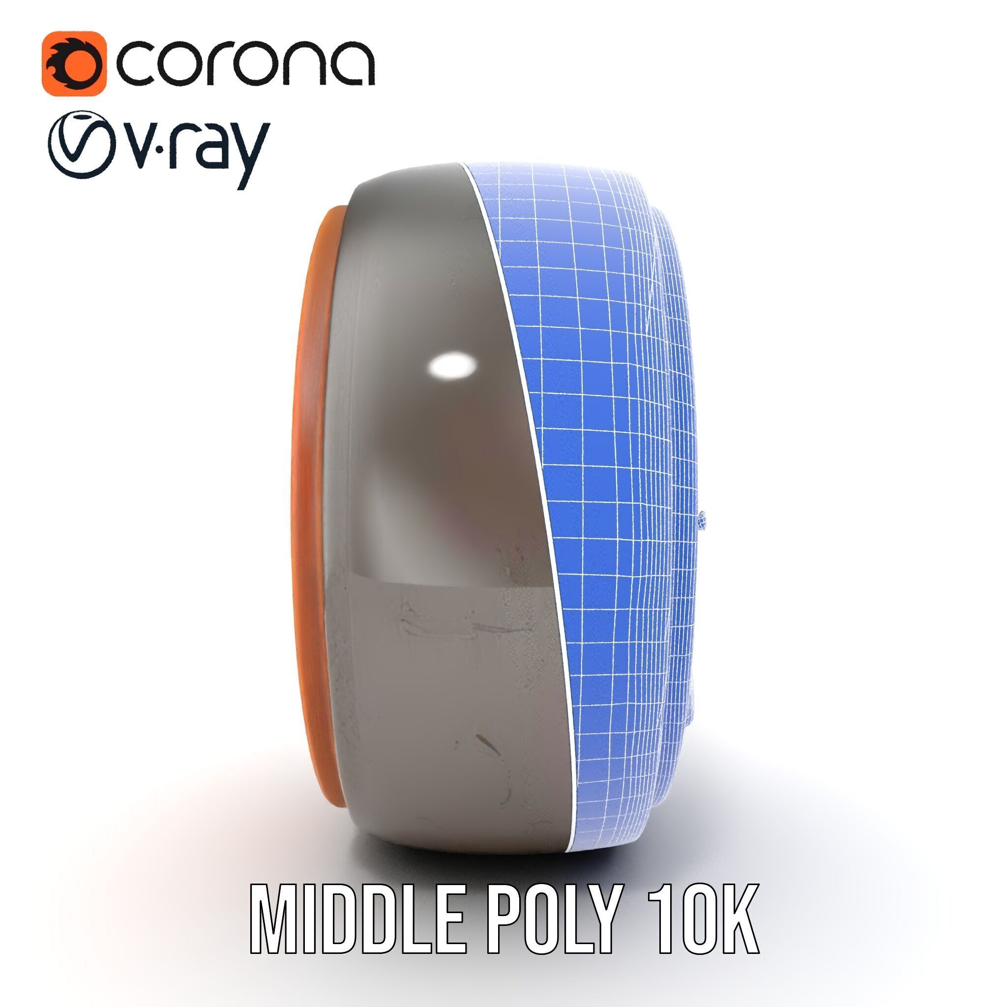 Vibrant Abstract Sunset Disk Model Pack Texture_31