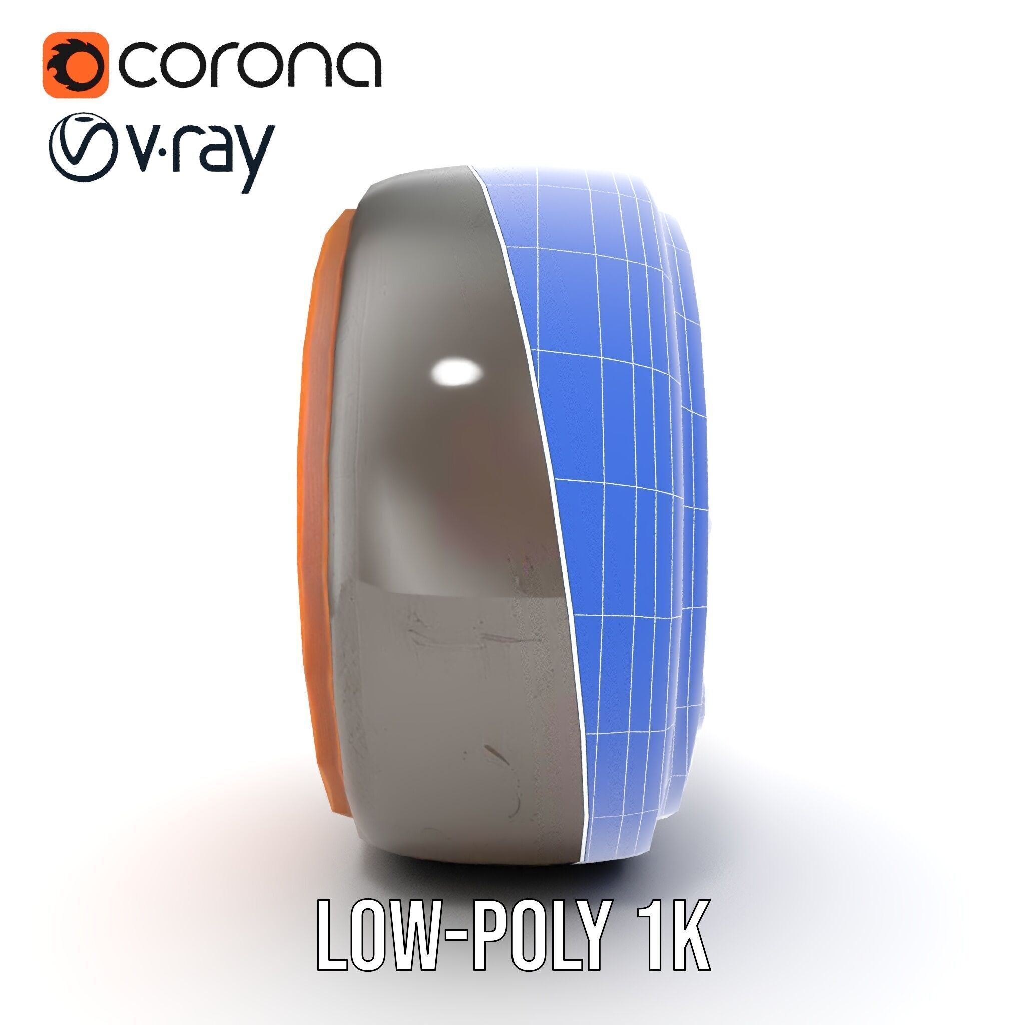 Vibrant Abstract Sunset Disk Model Pack Texture_16