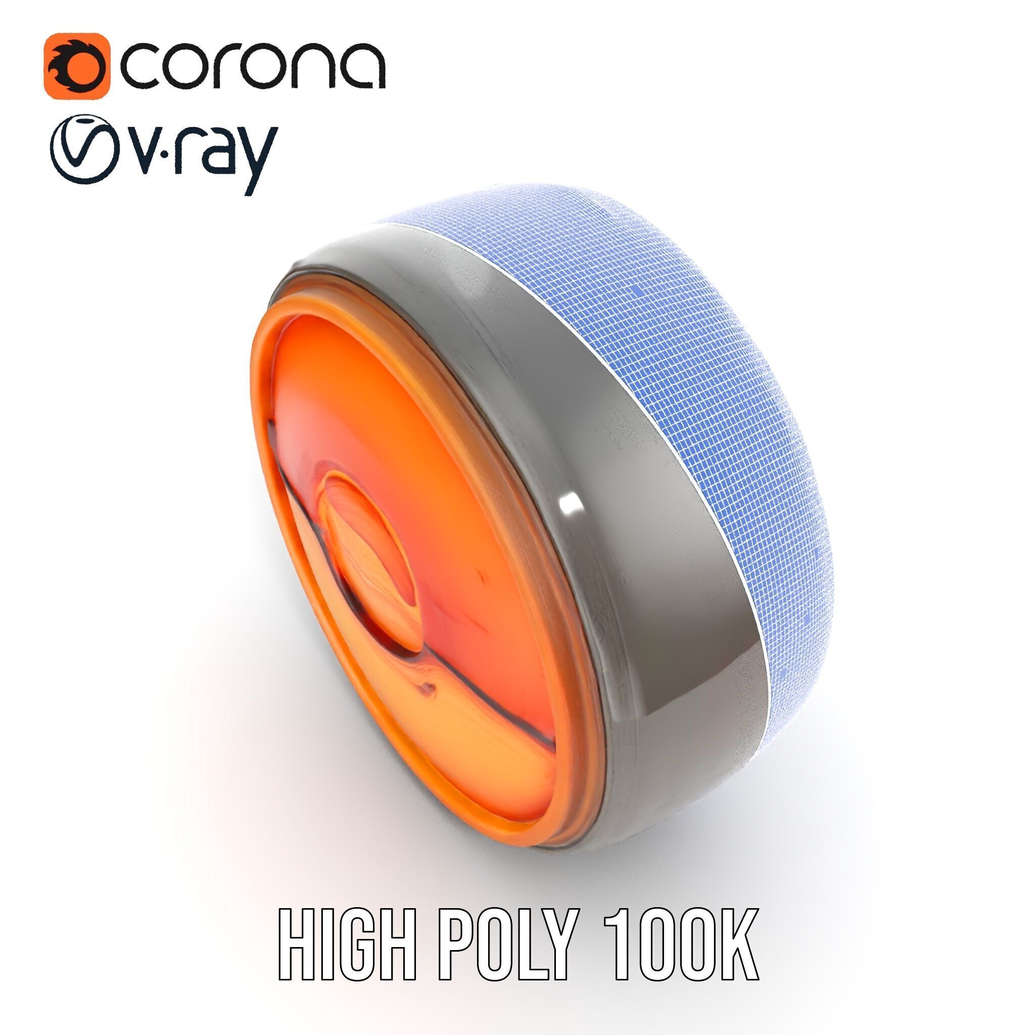 Vibrant Abstract Sunset Disk Model Pack Texture_36