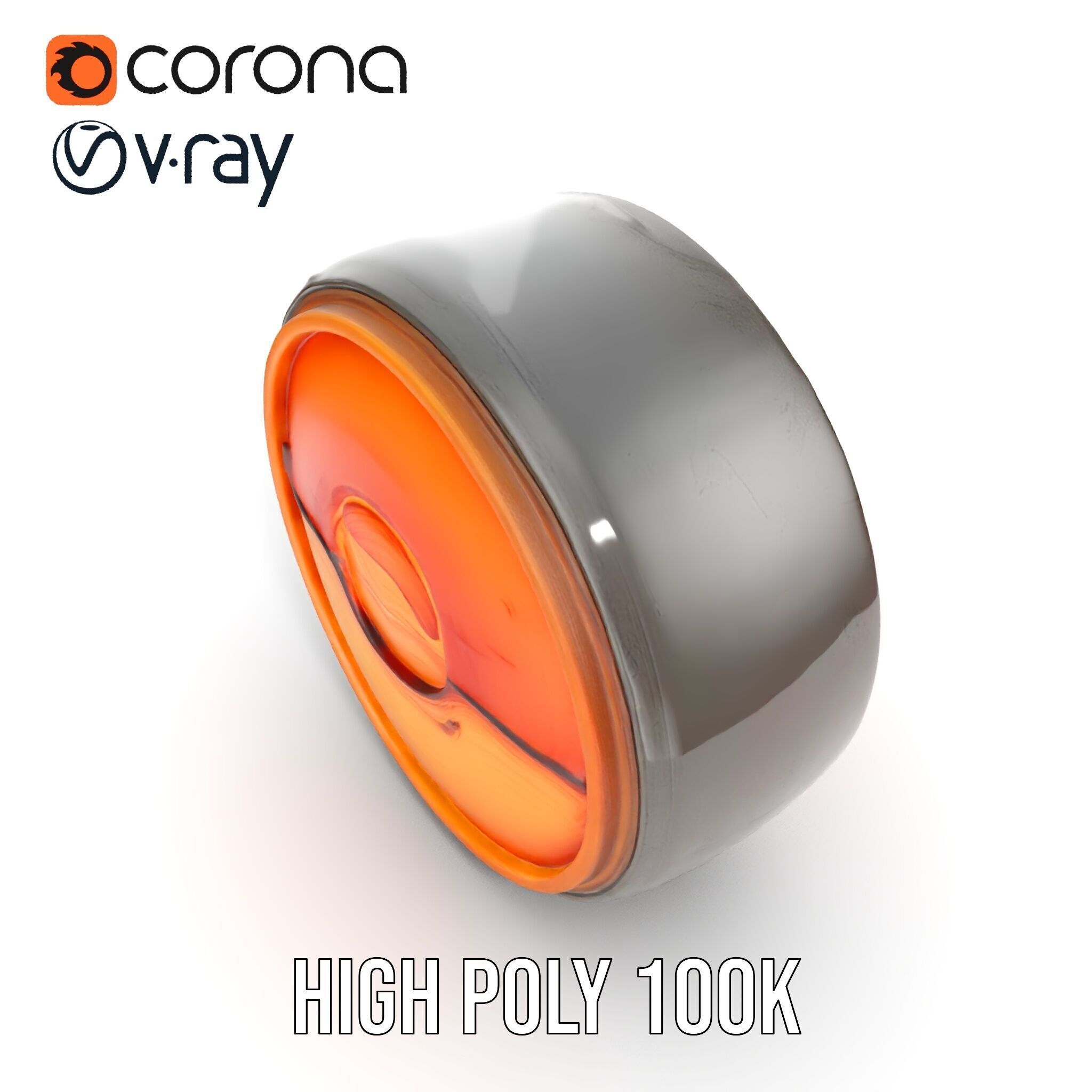 Vibrant Abstract Sunset Disk Model Pack Texture_14