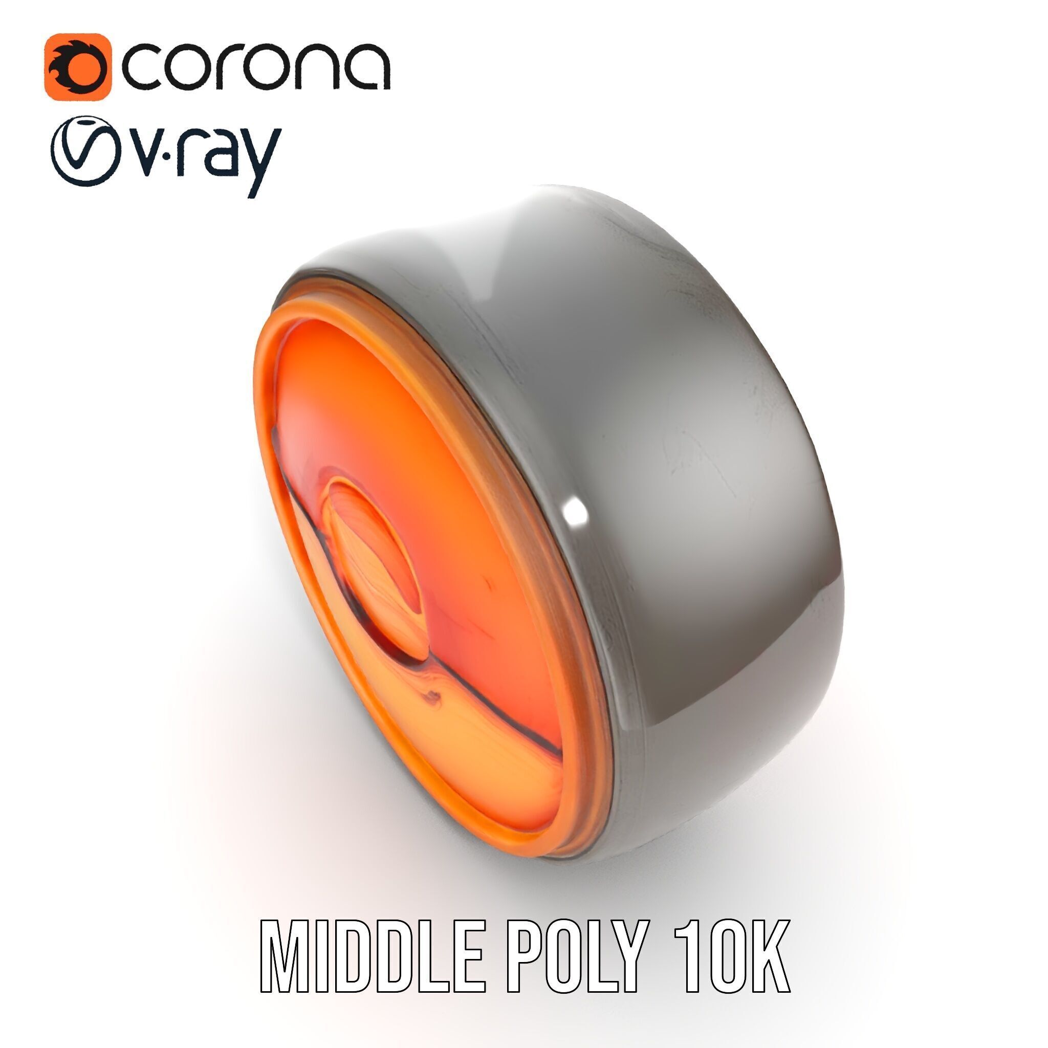 Vibrant Abstract Sunset Disk Model Pack Texture_15