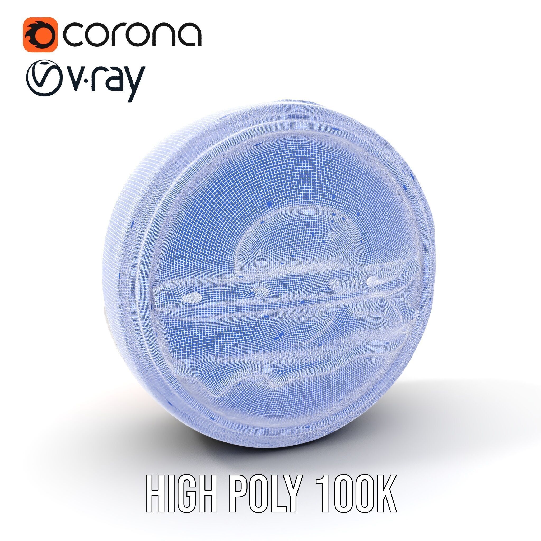 Vibrant Abstract Sunset Disk Model Pack Texture_5