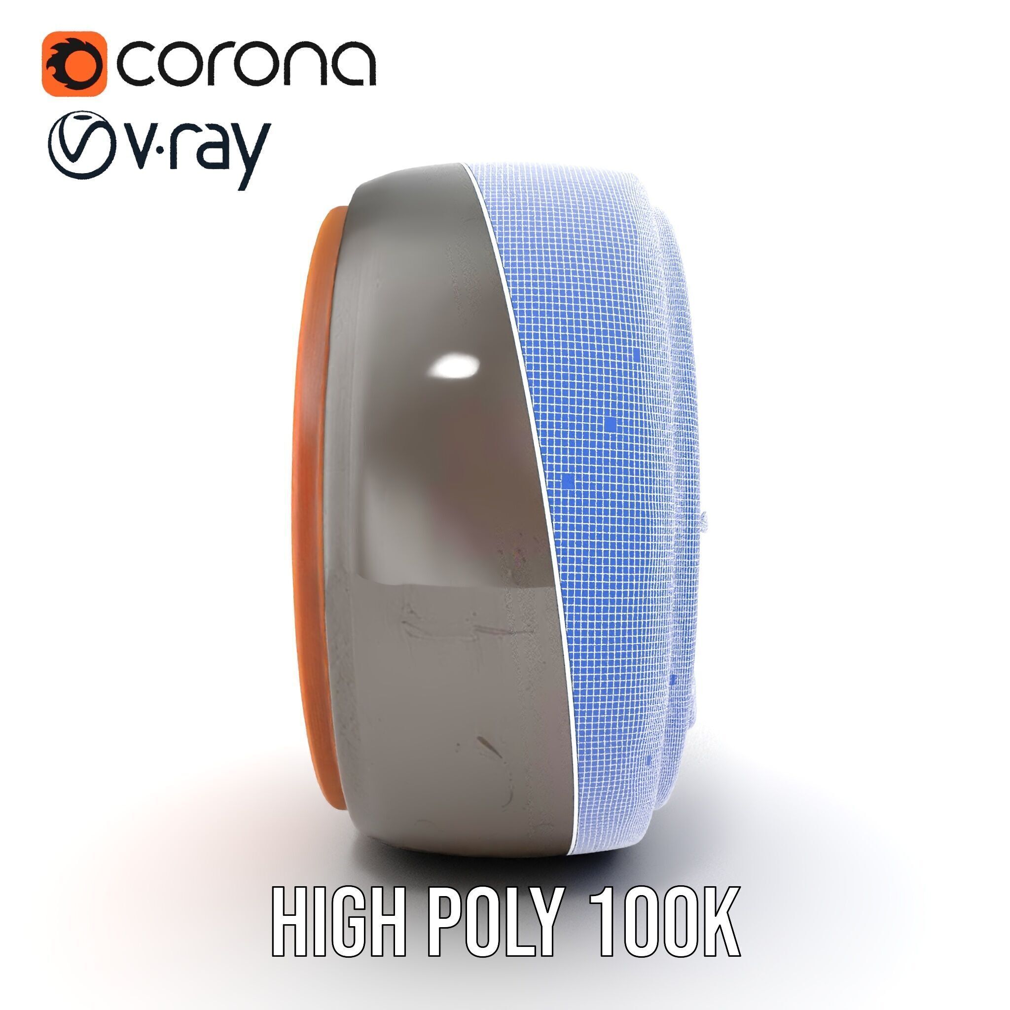 Vibrant Abstract Sunset Disk Model Pack Texture_33