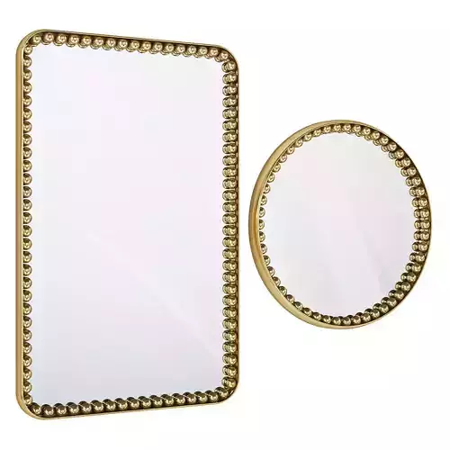 ORBIS RECTANGULAR MIRROR Low-poly 3D model