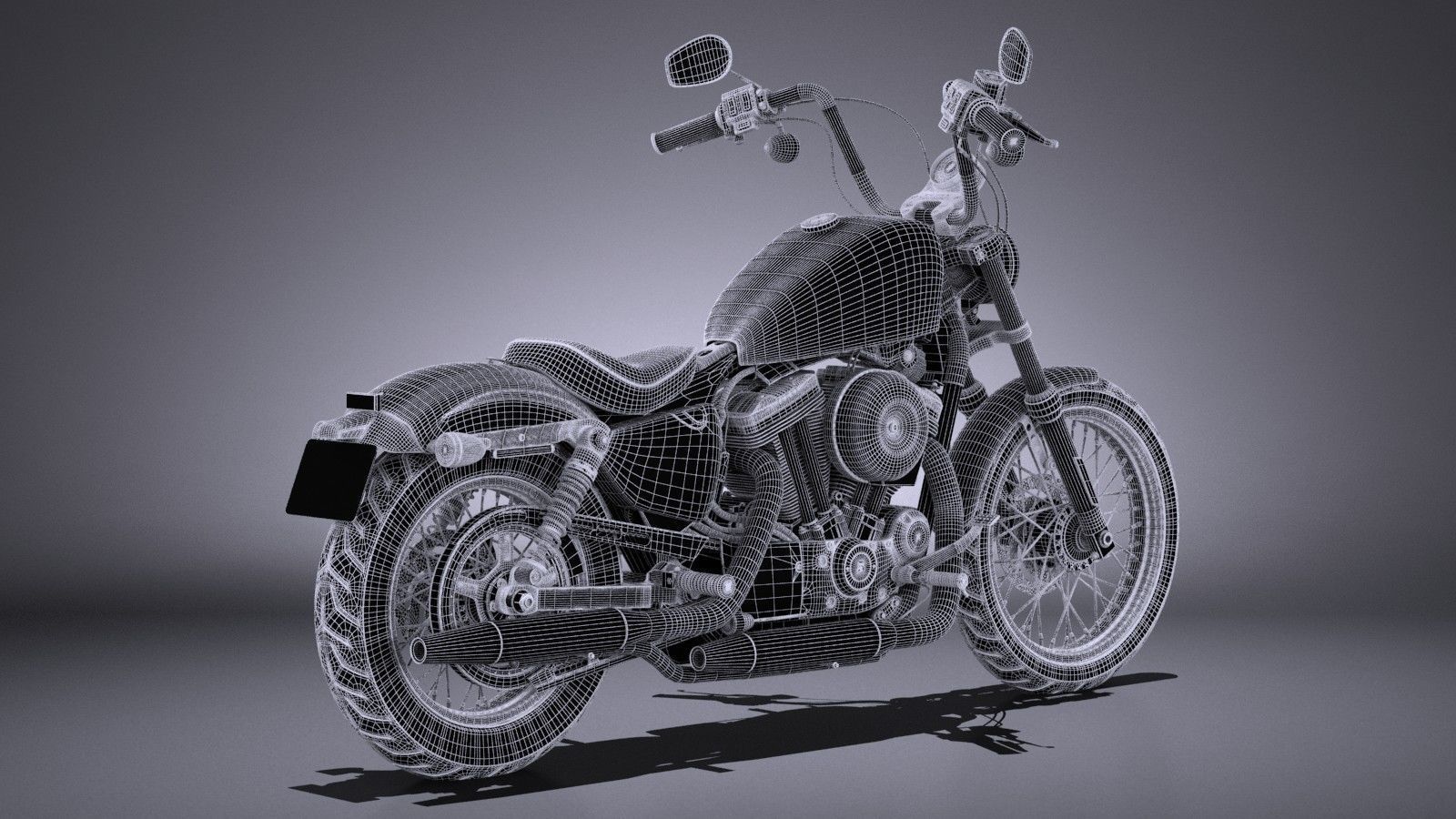 Harley Davidson Seventy Two 2016 3D model_13