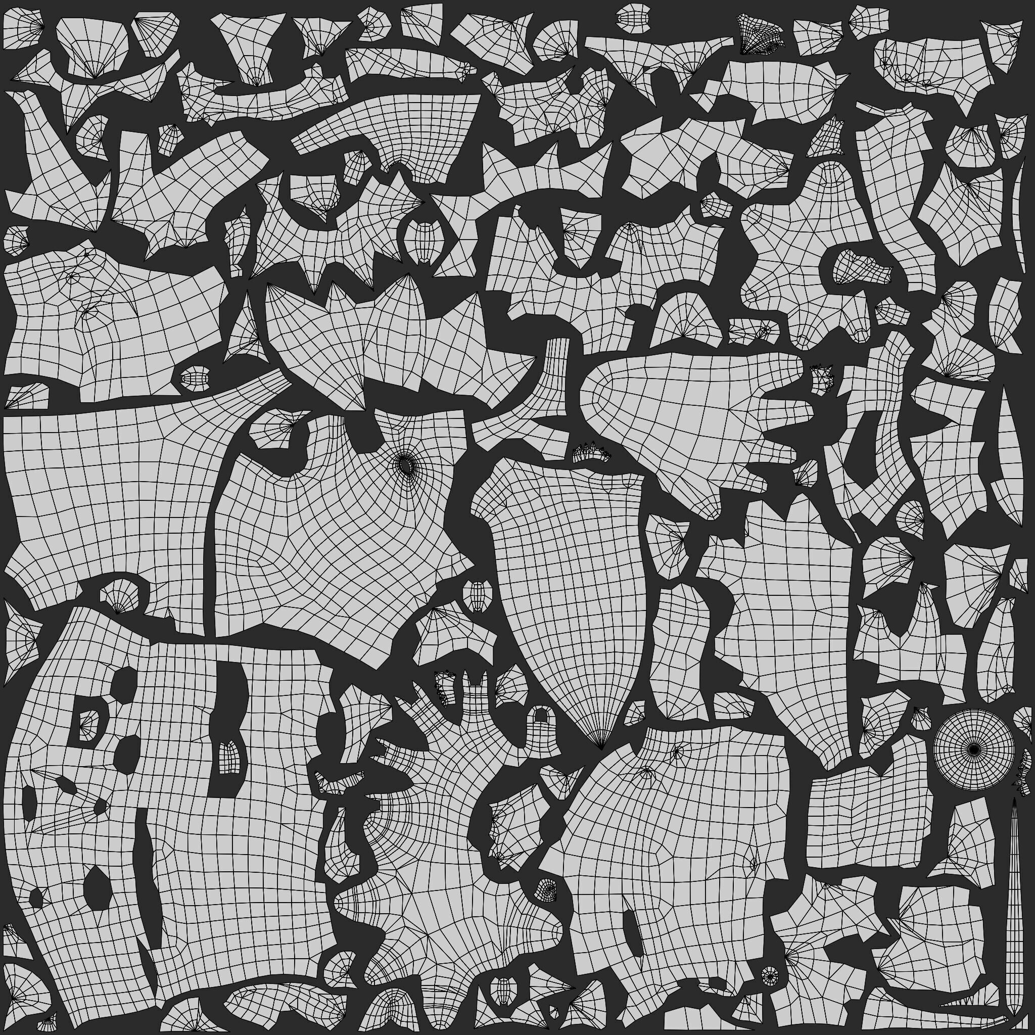 Yeti - Rigged Stylized Creature 3D Model for Blender Low-poly 3D model_14