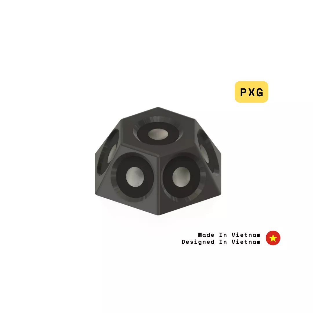 3D Scan Hexagon Marker Free Free 3D print model