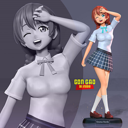 Emma Verde 3D print model