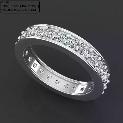 Band Ring 3D print model