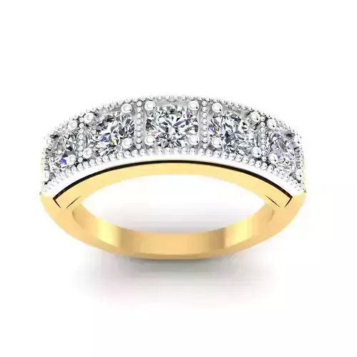 Band Ring 3D print model