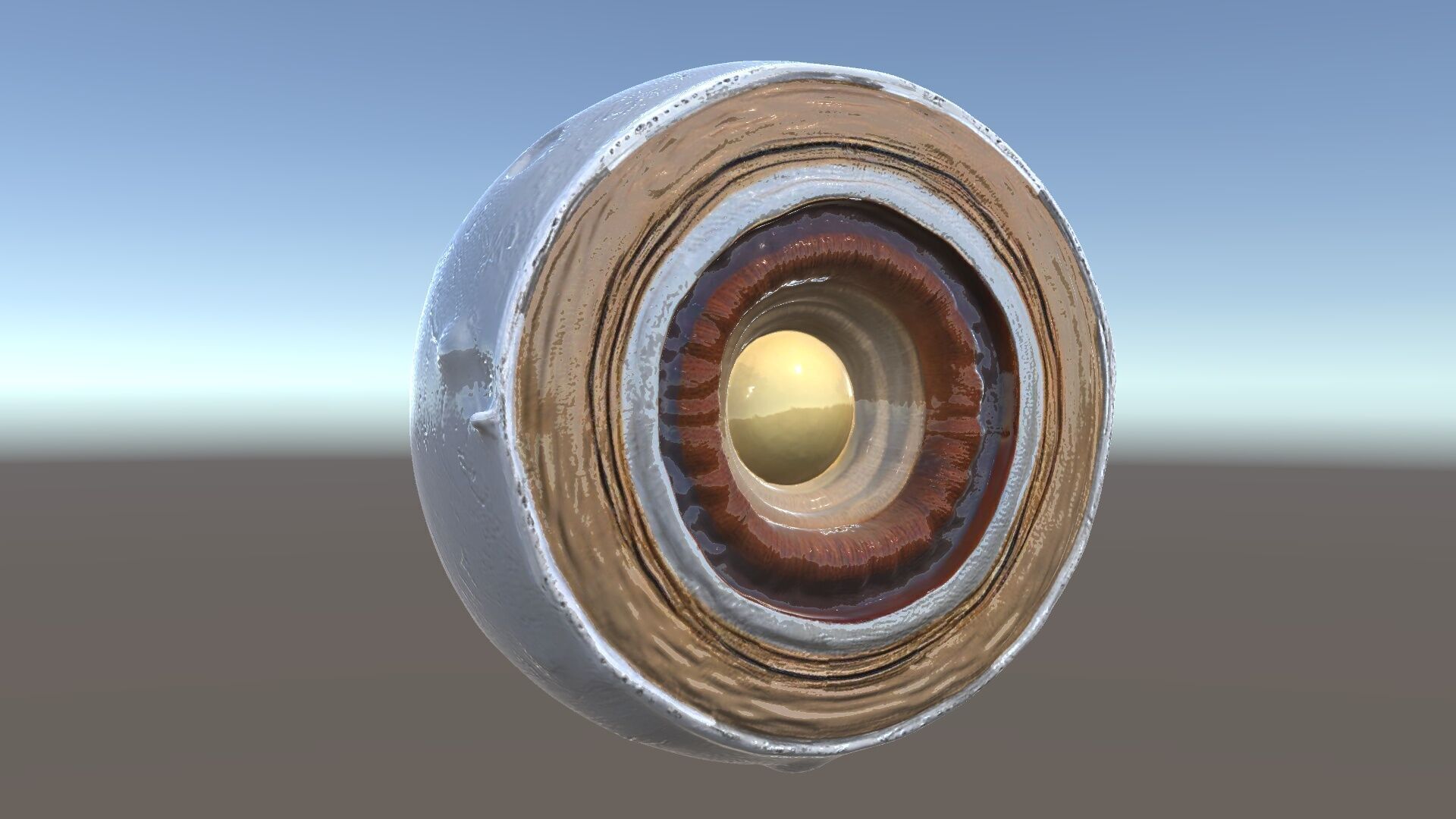 Planet Core Section Model Pack  Detailed Structure for Educat... Low-poly 3D model_6