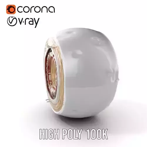 Planet Core Section Model Pack  Detailed Structure for Educat... Low-poly 3D model