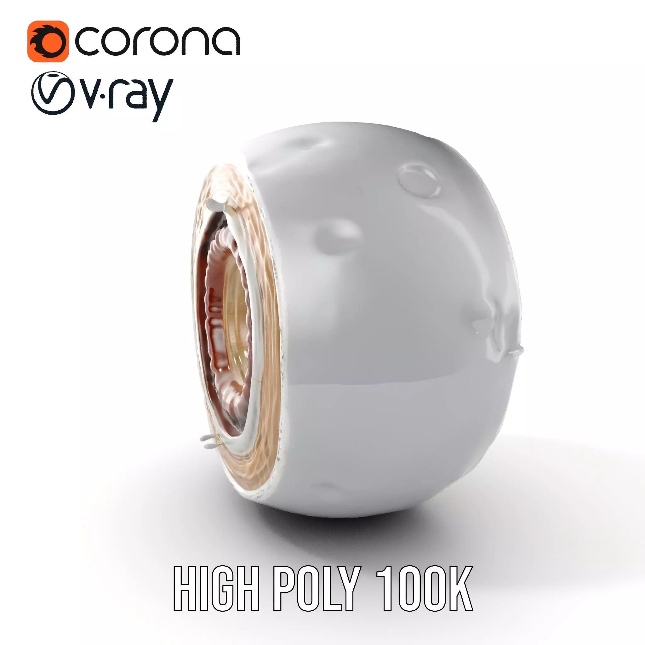 Planet Core Section Model Pack  Detailed Structure for Educat... Low-poly 3D model_0