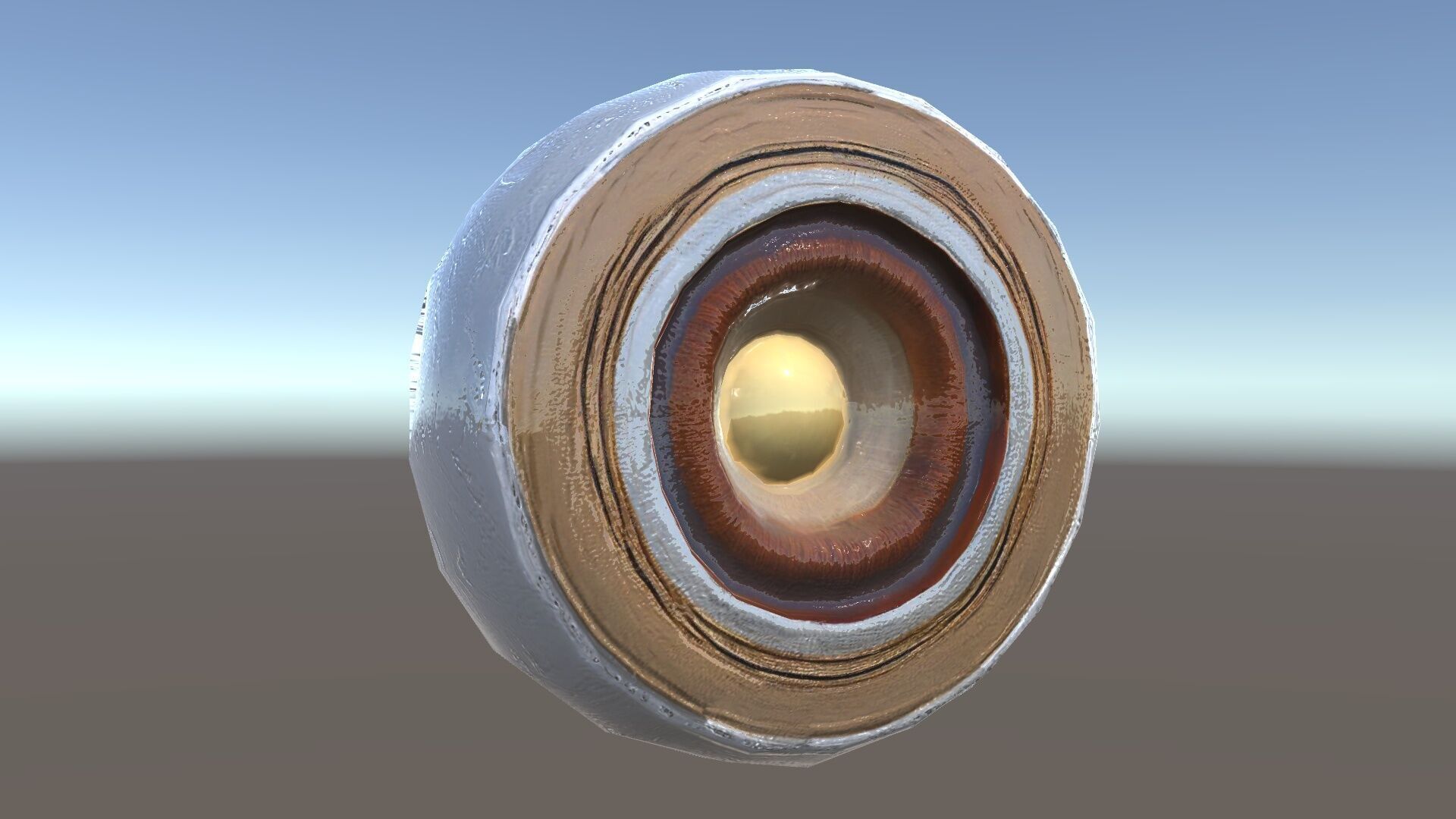 Planet Core Section Model Pack  Detailed Structure for Educat... Low-poly 3D model_35