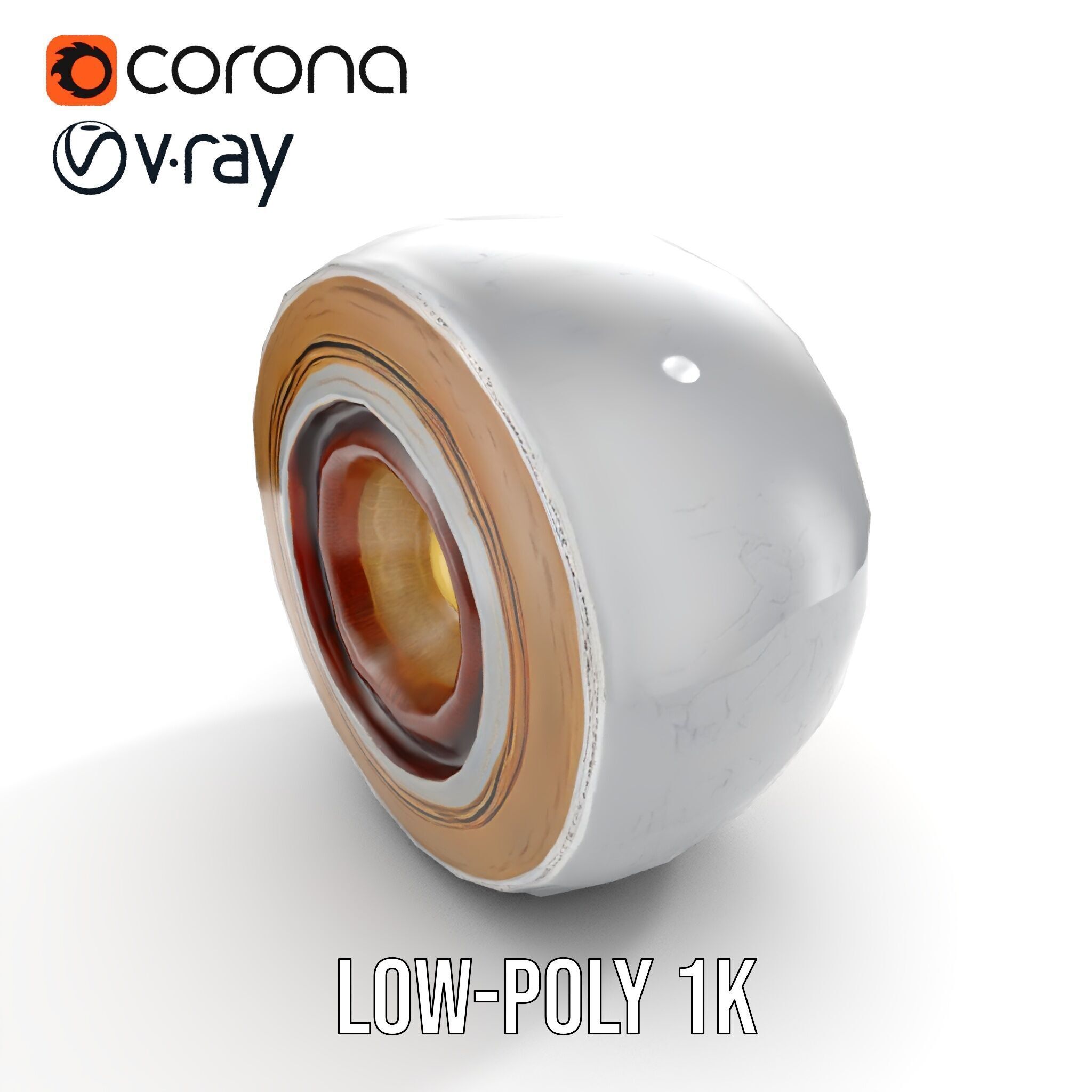 Planet Core Section Model Pack  Detailed Structure for Educat... Low-poly 3D model_18