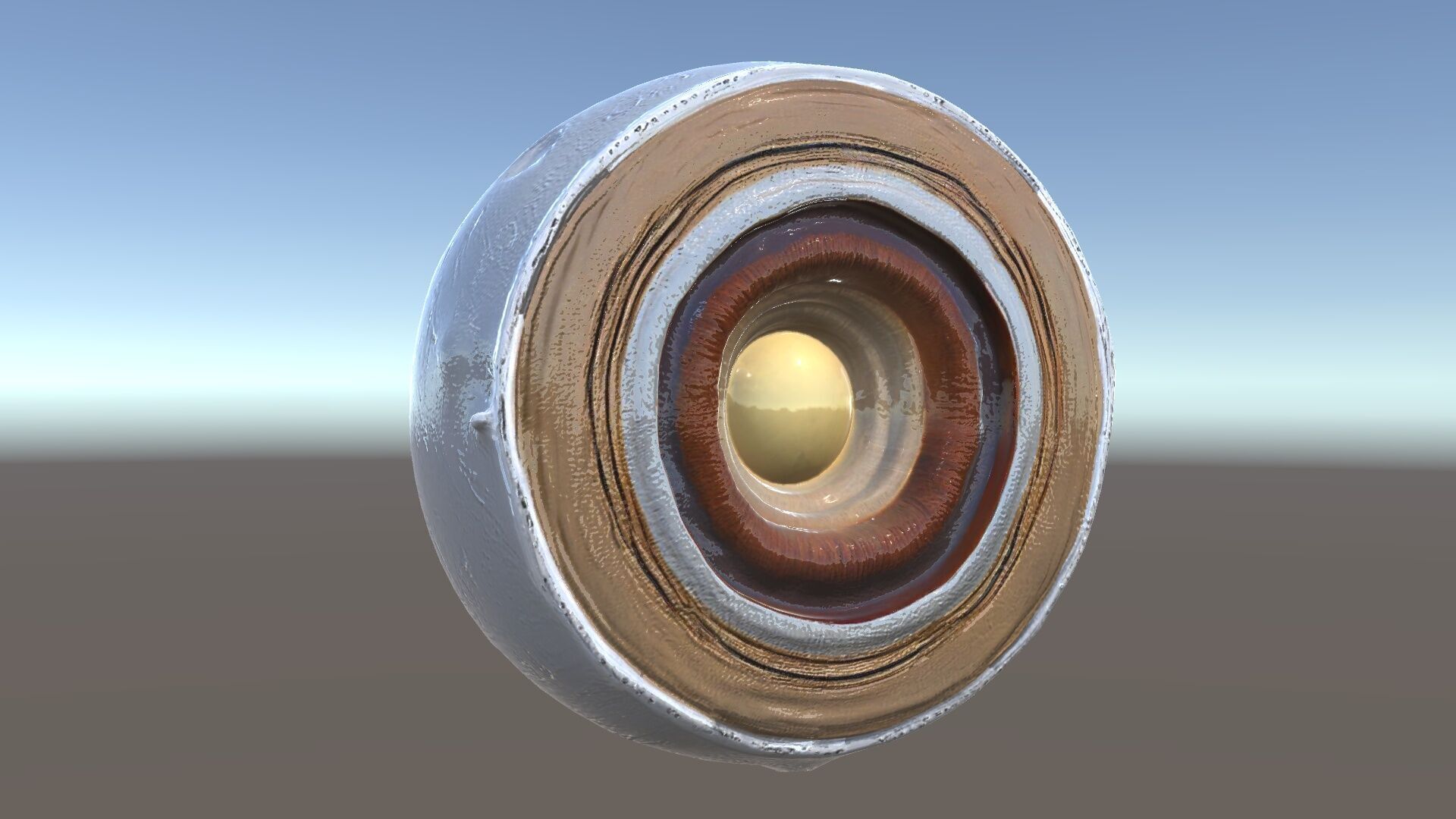 Planet Core Section Model Pack  Detailed Structure for Educat... Low-poly 3D model_34