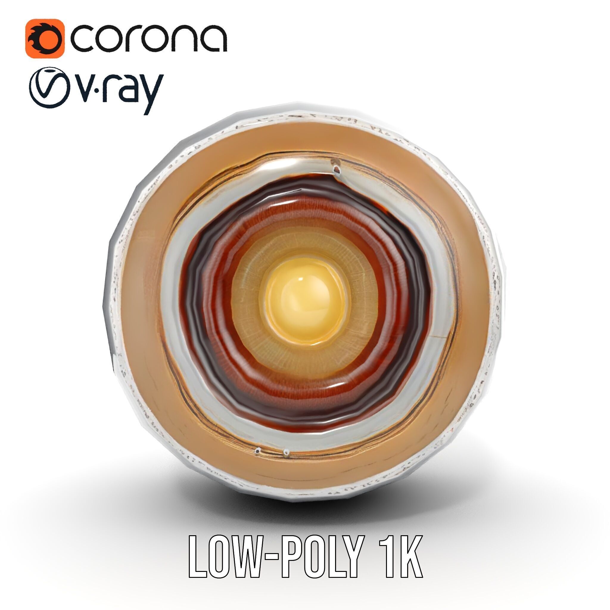 Planet Core Section Model Pack  Detailed Structure for Educat... Low-poly 3D model_20