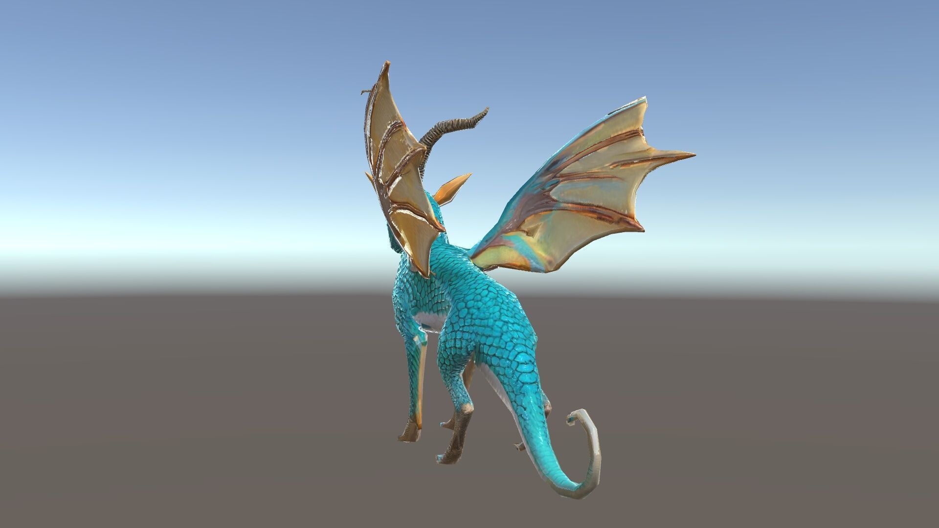 Fantasy Dragon Model Pack with Detailed Features Low-poly 3D model_35