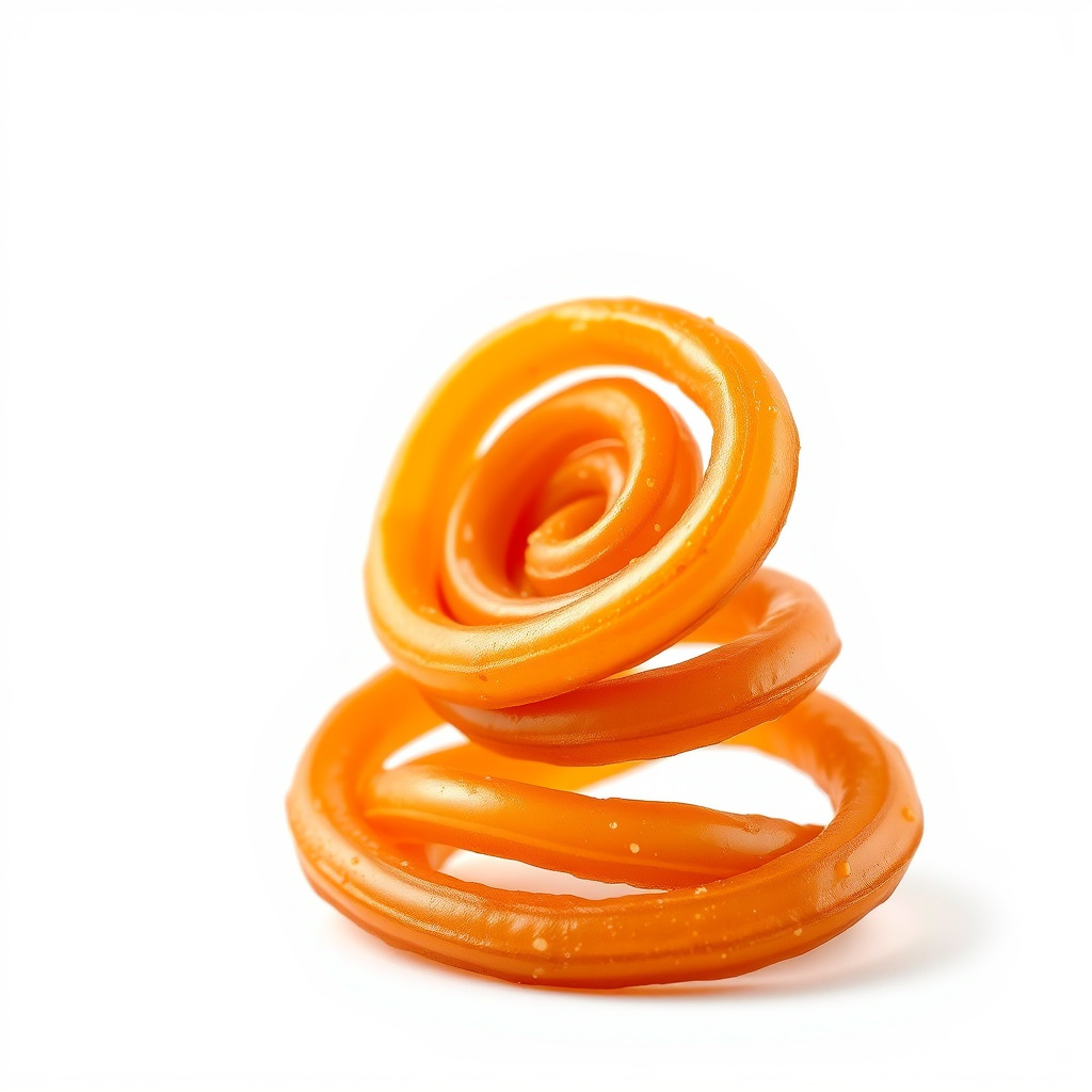 Spiral Ring Stack Decorative Model Pack Low-poly 3D model_3