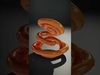 Spiral Ring Stack Decorative Model Pack Low-poly 3D model_2