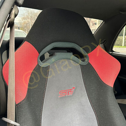 Subaru Impreza GC8 Seat Harness Seat 3D print model