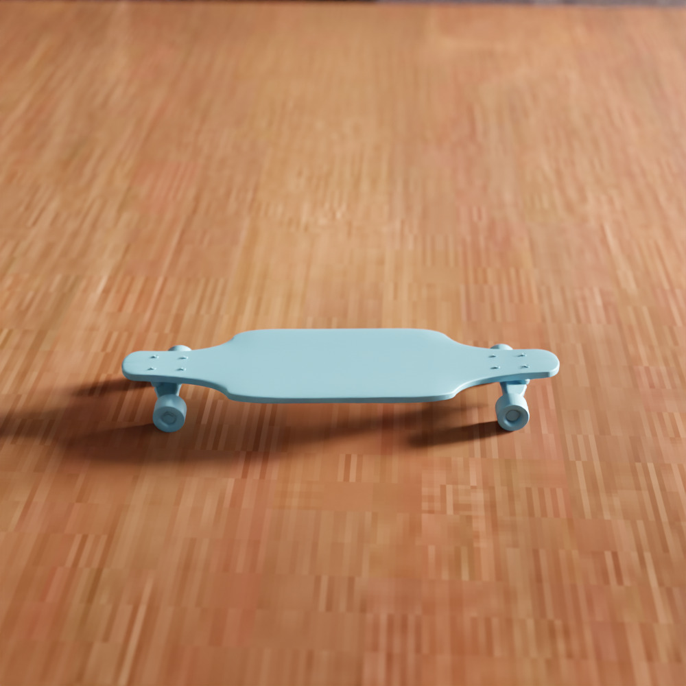 Skateboard Toy - 225 3D print model_3