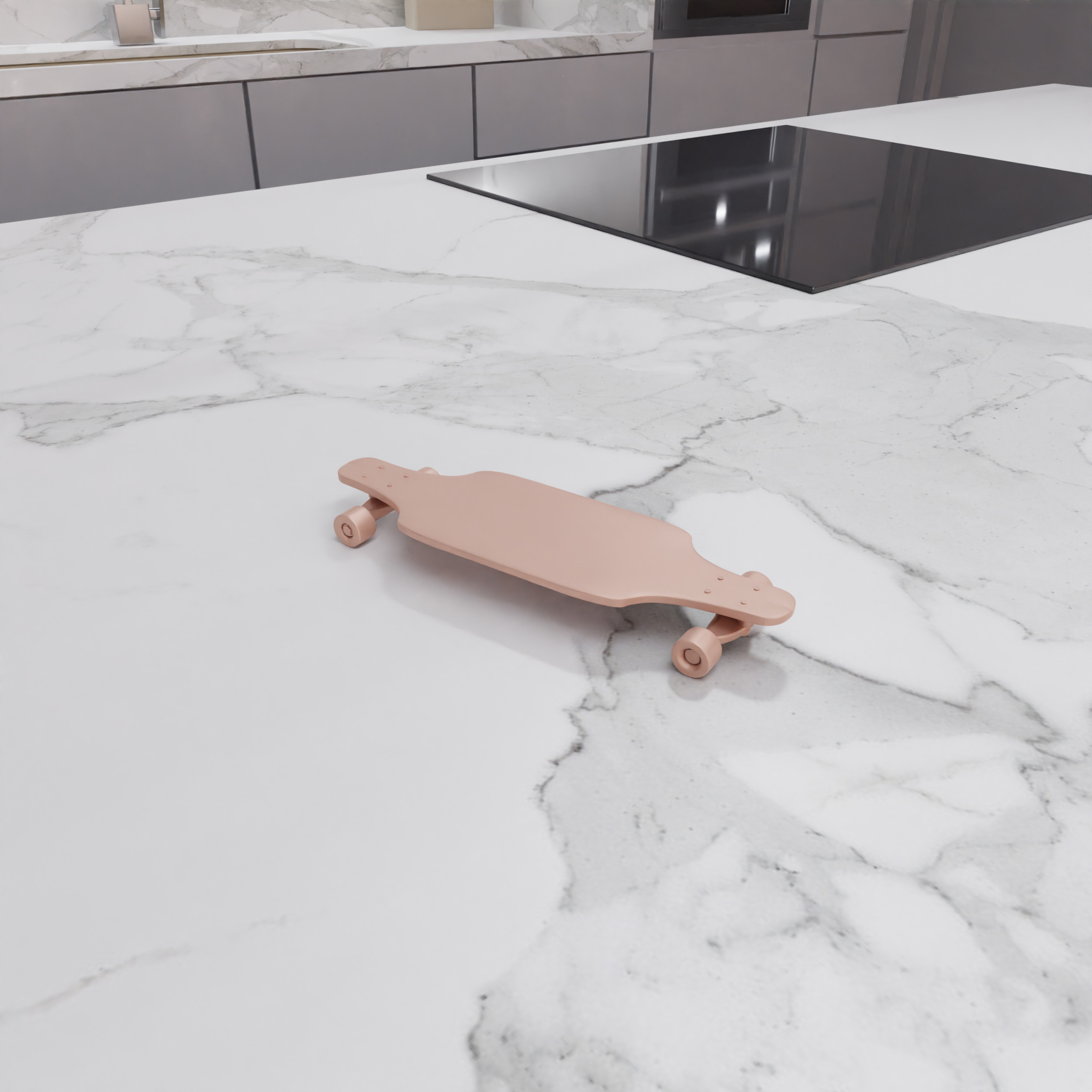 Skateboard Toy - 225 3D print model_12