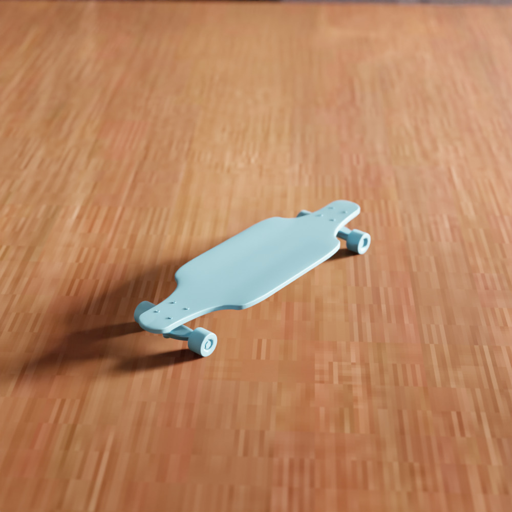Skateboard Toy - 225 3D print model_4
