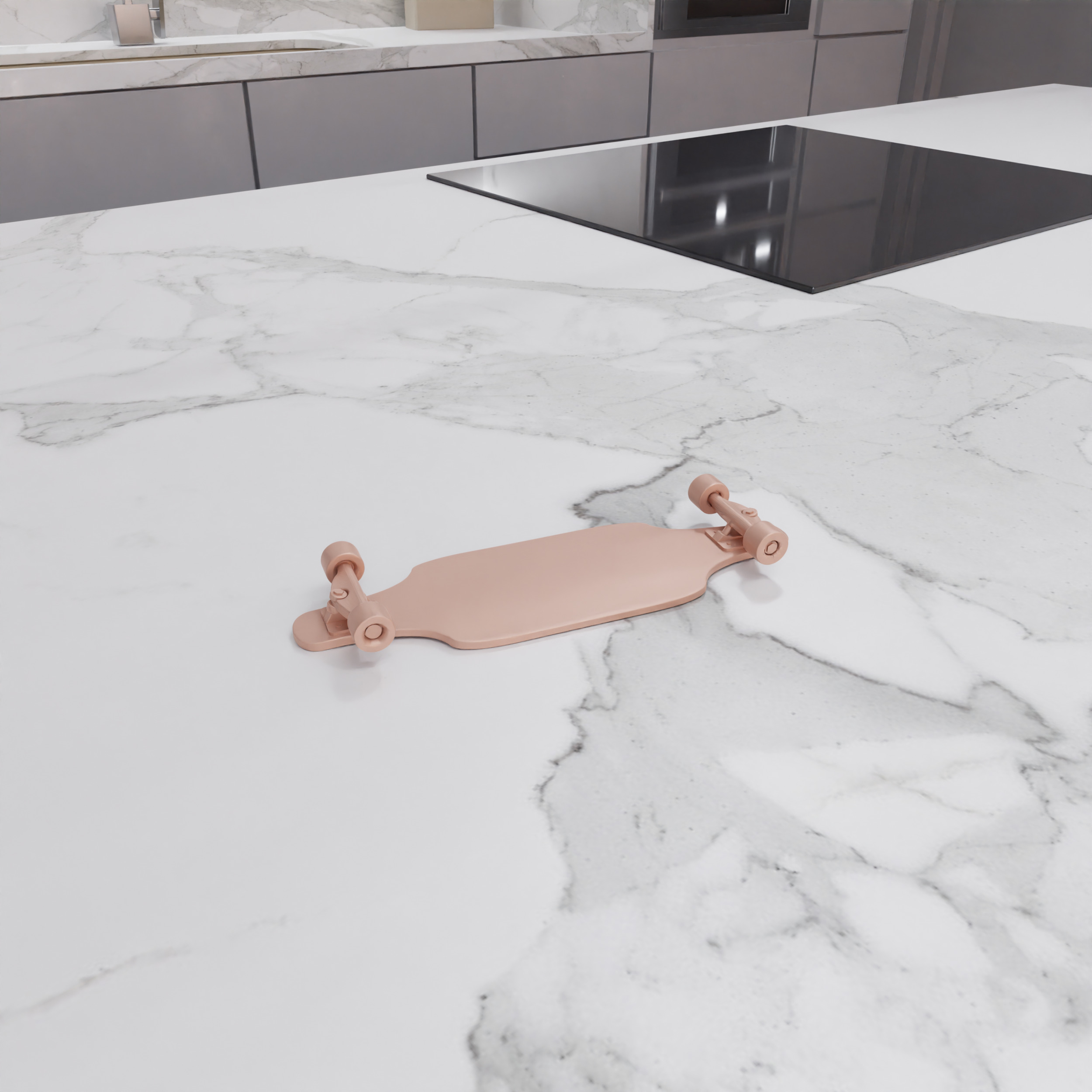 Skateboard Toy - 225 3D print model_11