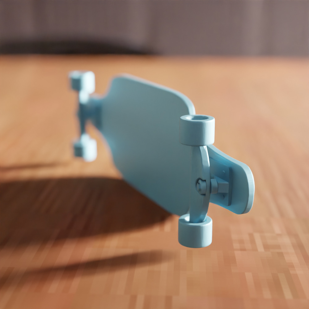 Skateboard Toy - 225 3D print model_7