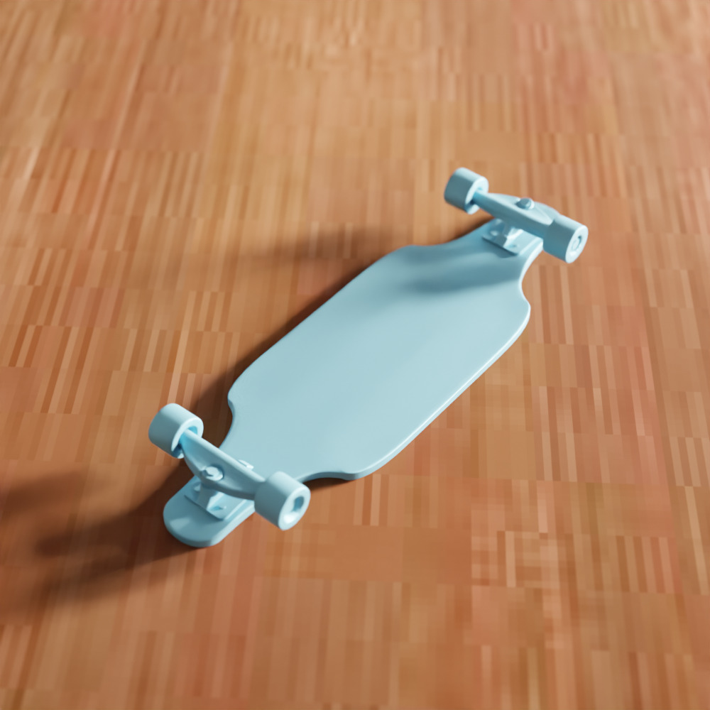 Skateboard Toy - 225 3D print model_5