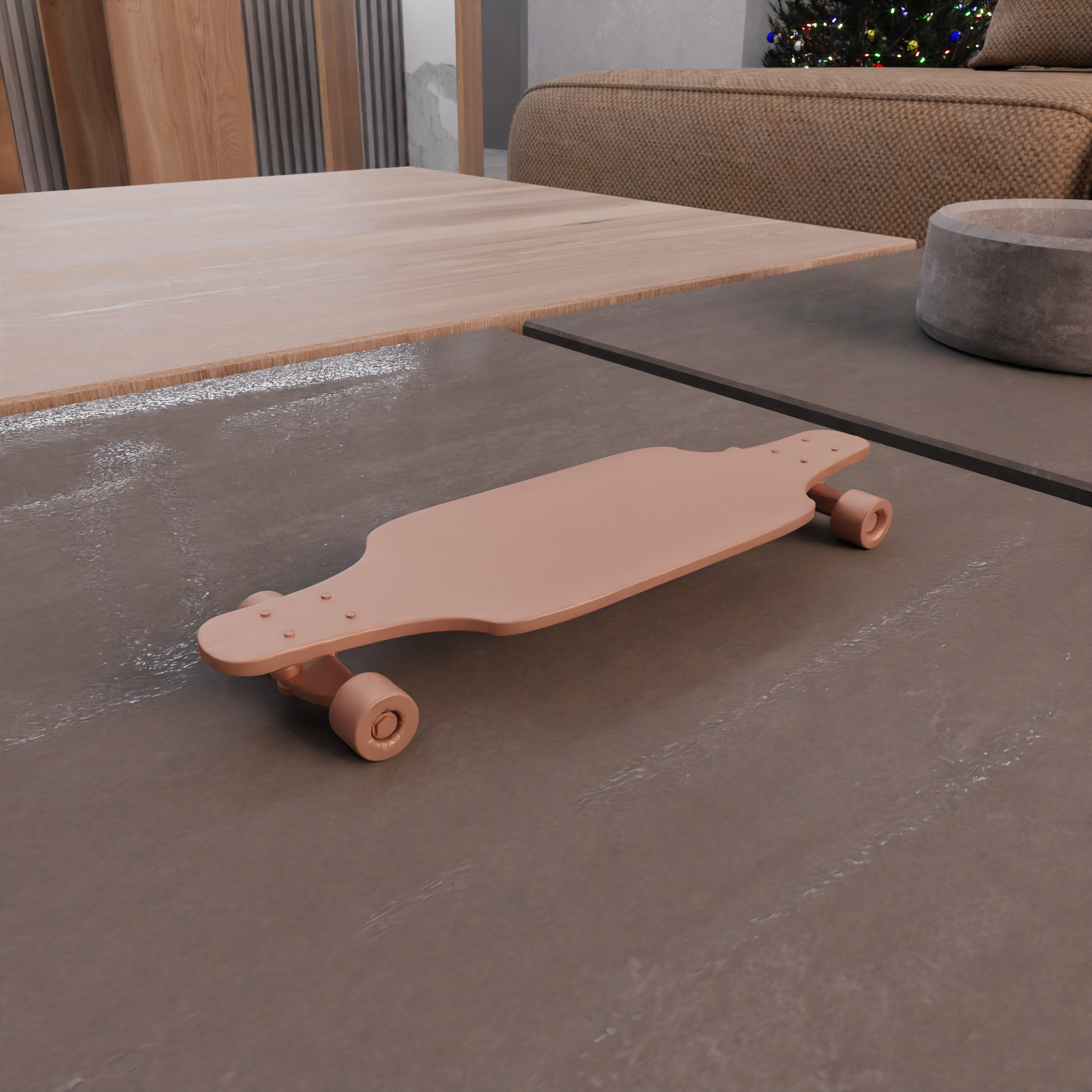 Skateboard Toy - 225 3D print model_8